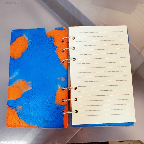 Medium Handmade Resin Notebook/Journal - Picture 5 of 6